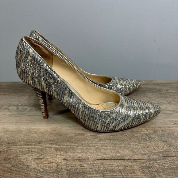 Kelly & Katie Shoes - Kelly & Katie Sparkle Shoes Pumps sz 6 Heels Dress Shoes #H479